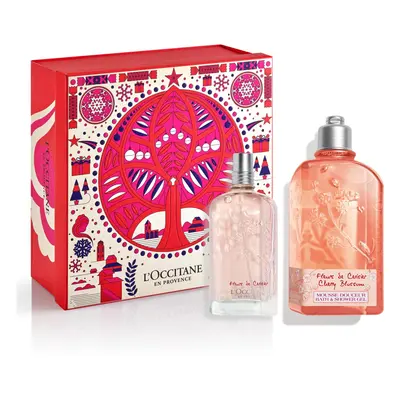 L'Occitane en Provence Dárková sada tělové péče Cherry Blossom EDT