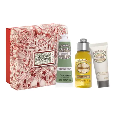 L'Occitane en Provence Dárková sada tělové péče The Almond Sweetness Discovery Gift Set