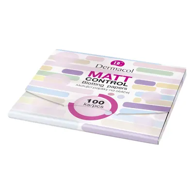 Dermacol Zmatňující papírky Matt Control (Blotting Papers) 100 ks