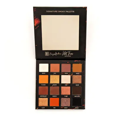 SOSU Cosmetics Paletka očních stínů Hot Fire (Palette) 32 g