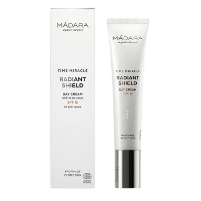 MÁDARA Ochranný denní krém SPF 15 Time Miracle (Radiant Shield Day Cream SPF 15) 40 ml