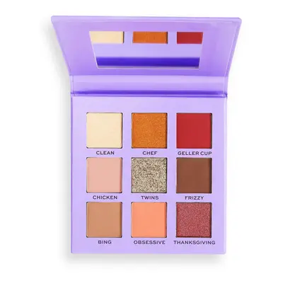 Revolution Paletka očních stínů X Friends Monica (Shadow Palette) 9 g