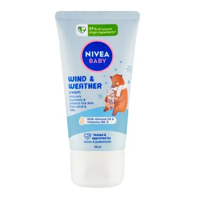 Nivea Krém proti chladu a větru pro děti Baby (Wind & Weather Cream) 50 ml