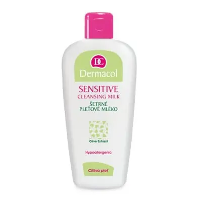 Dermacol Šetrné pleťové mléko s výtažkem z oliv pro citlivou pleť (Sensitive Cleansing Milk) 200