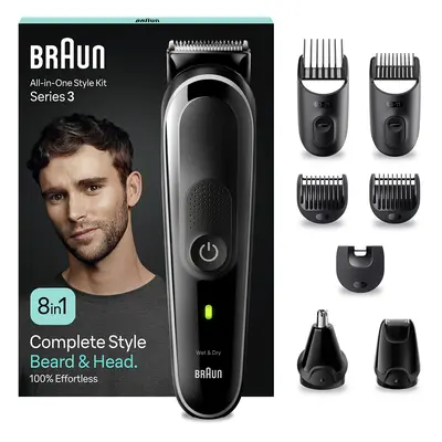 Braun Multifunkční zastřihovač 8v1 Series 3 MGK3440 Black