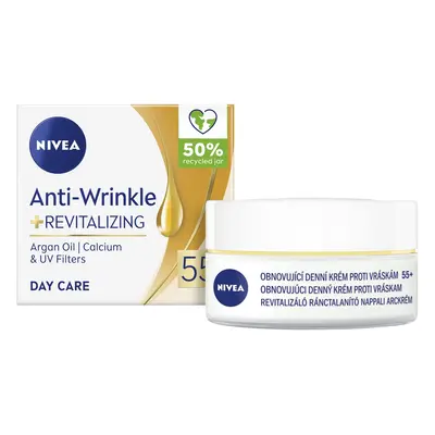 Nivea Obnovující denní krém proti vráskám 55+ (Anti-Wrinkle + Revitalizing) 50 ml