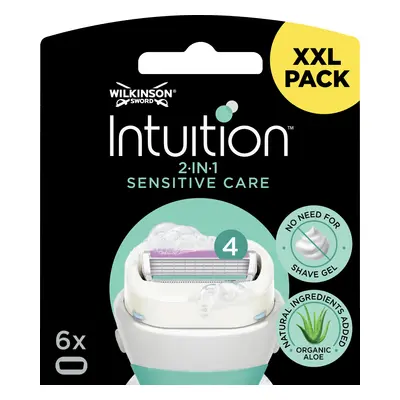 Wilkinson Sword Náhradní hlavice Intuition Sensitive Care 6 ks