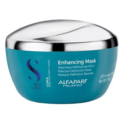 Alfaparf Milano Maska pro kudrnaté a vlnité vlasy Alfa Semo di Lino Curl (Enhancing Mask) 500 ml