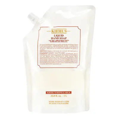 Kiehl's Náhradní náplň do pečujícího mýdla na ruce Grapefruit (Liquid Hand Soap Refill) 1000 ml