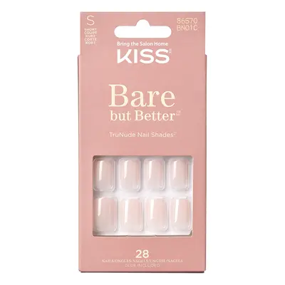 KISS Gelové nehty Bare-But-Better Nails Nudies 28 ks