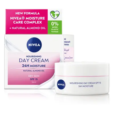 Nivea Výživný denní krém pro suchou pleť SPF 15 (Nourishing Day Cream) 50 ml