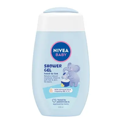 Nivea Sprchový gel pro tělo a vlásky Baby (Shower Gel) 200 ml