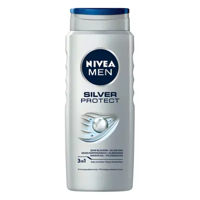 Nivea Sprchový gel pro muže Silver Protect 500 ml