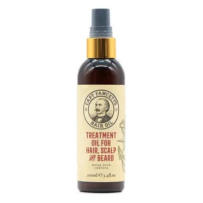 Captain Fawcett Vyživující olej na vlasy, pokožku hlavy a vousy (Hair, Scalp and Beard Oil) 100 