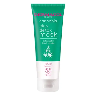 Dermacol Detoxikační jílová maska s konopným olejem Cannabis (Clay Detox Mask) 100 ml