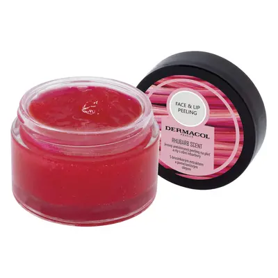 Dermacol Antistresový cukrový peeling na obličej a rty (Anti-Stress Face and Lip Peeling) 50 g