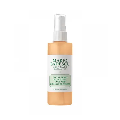 Mario Badescu Hydratační pleťová mlha (Facial Spray with Aloe, Sage & Orange Blossom) 118 ml