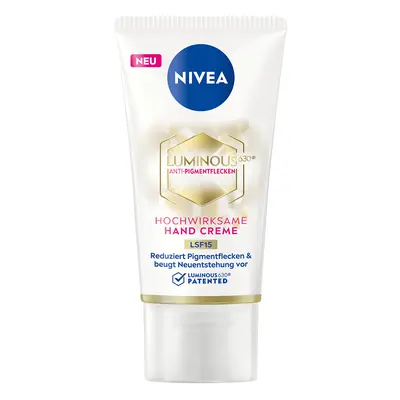 Nivea Krém na ruce proti pigmentovým skvrnám Luminous 630 (Hand Cream) 50 ml