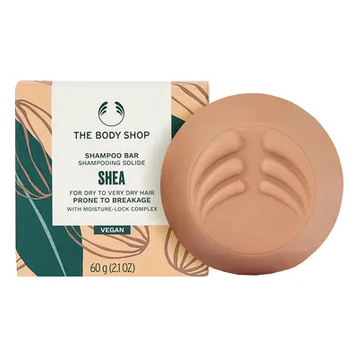 The Body Shop Tuhý šampon pro suché a poškozené vlasy Shea (Shampoo Bar) 60 g