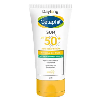 Daylong Opalovací gelový fluid pro citlivou až mastnou pleť SPF 50+ Cetaphil Sun (Sensitive Gel-