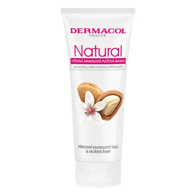 Dermacol Vyživující mandlová pleťová maska Natural (Almond Face Mask) 100 ml