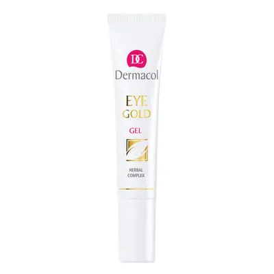 Dermacol Oční gel proti otokům, únavě a kruhům pod očima (Eye Gold Gel) 15 ml