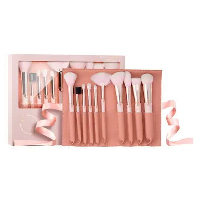 Revolution PRO Sada štětců x Influencer Overnight Full Beat Brush Set & Roll