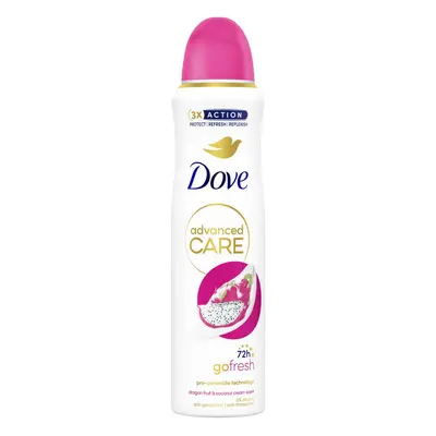 Dove Antiperspirant ve spreji Advanced Care Dragon Fruit & Coconut Cream (Anti-Perspirant) 150 m