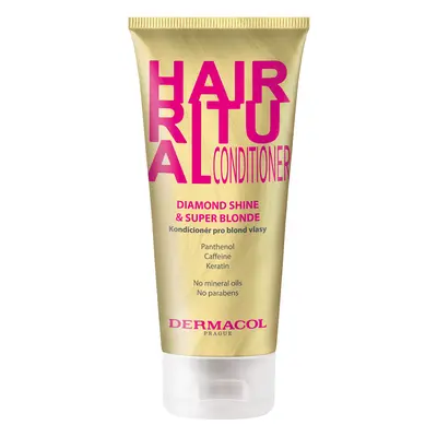 Dermacol Kondicionér pro blond vlasy Hair Ritual (Diamond Shine & Super Blonde Conditioner) 200 