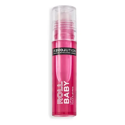 Revolution Tónovací olej na rty Relove Roll Baby (Lip Oil) 5 ml Papaya