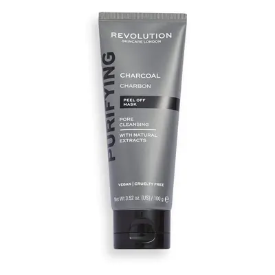 Revolution Skincare Čisticí slupovací maska Pore Cleansing Charcoal Peel Off 100 g