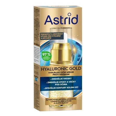 Astrid Vyplňující oční sérum proti vráskám Hyaluronic Gold 15 ml