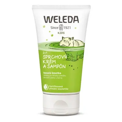 Weleda 2 v 1 sprchový krém a šampon Veselá limetka 150 ml