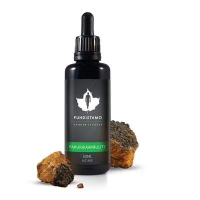 Puhdistamo Chaga Extract (Extrakt z houby Chaga) 50ml