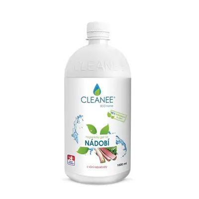 Cleanee Eco Gel na nádobí s vůní rebarbory 1 l