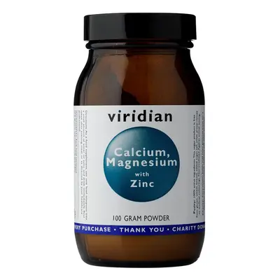 Viridian Calcium Magnesium with Zinc (Vápník, Hořčík a Zinek) 100g