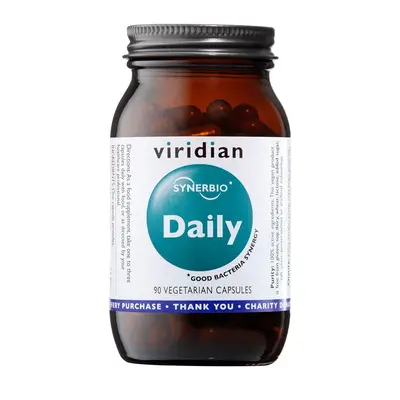 Viridian Synerbio Daily (Směs probiotik a prebiotik) 90 kapslí