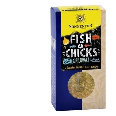 Sonnentor Bio Fish & Chicks - grilovací koření na ryby a kuře 55g