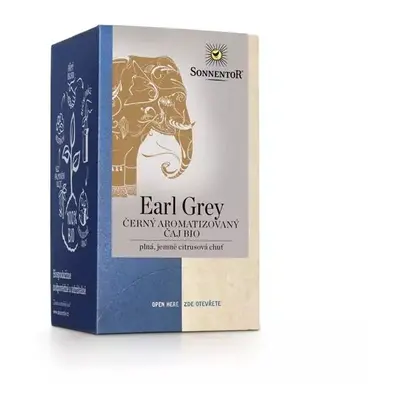 Sonnentor Earl Grey - černý čaj porc. dvoukomorový 27 g