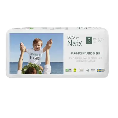 Naty Plenky Midi 4-9 kg - ECONOMY PACK 50 ks