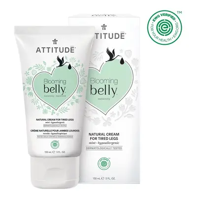 Attitude Přírodní krém na unavené nohy nejen pro těhotné s mátou Blooming Belly 150ml