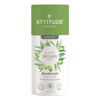 Attitude Super leaves Přírodní tuhý deodorant - olivové listy 85 g