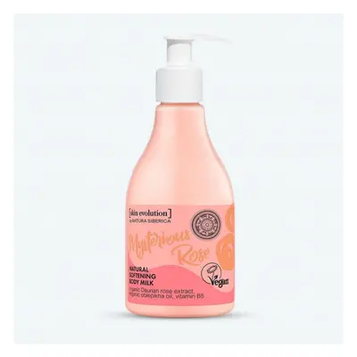 Natura Siberica Přírodní zjemňující tělové mléko Mysterious Rose Skin Evolution 260 ml