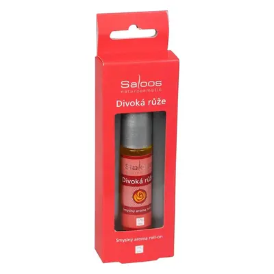 Saloos Roll-on Divoká růže Bio Aroma 9 ml