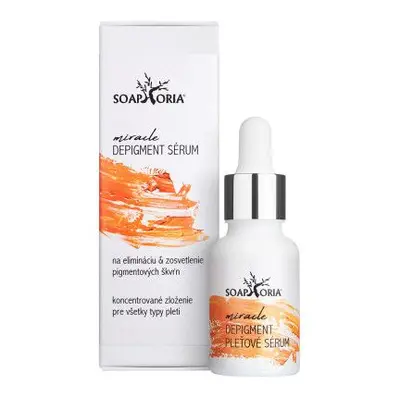 Soaphoria Miracle Depigment sérum na eliminaci & zesvětlení pigmentových skvrn na všechny typy p