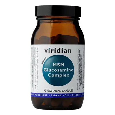 Viridian MSM Glucosamine Complex 90 kapslí