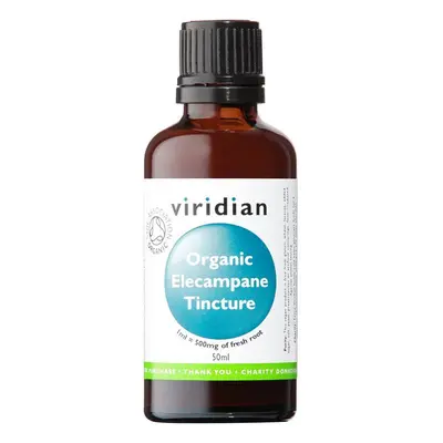 Viridian Elecampane Tincture Organic (Oman pravý - Tinktura) 50ml