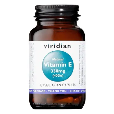 Viridian Vitamin E 330mg 400iu 30 kapslí