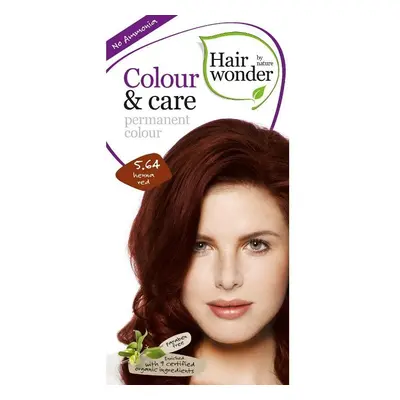 Hairwonder Barva ČERVENÁ HENNA 5.64 přírodní dlouhotrvající BIO