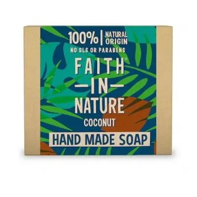 Faith in Nature Tuhé mýdlo s kokosovým olejem 100g